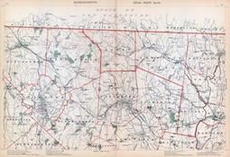 Plate 018 - Princeton, Westminster, Templeton, Hubbardston, Winchendon, Pepperell, Massachusetts State Atlas 1900